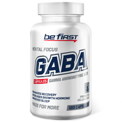 Be First GABA (120 капс.) [M] в интернет-магазине спортивного питания belka.store