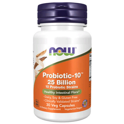 NOW Probiotic-10 25 Billion (30 капс.)