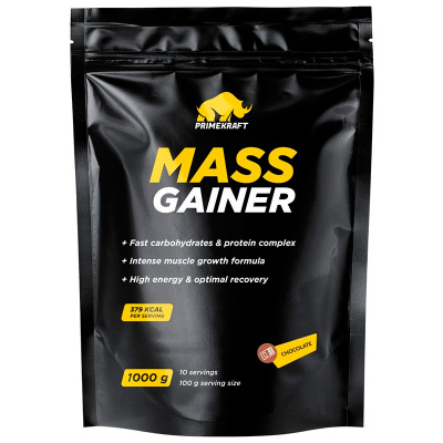 Фотография Prime Kraft Mass Gainer дойпак (1000 гр.) в интернет-магазине спортивного питания belka.store за 1 160 ₽ Prime Kraft Mass Gainer дойпак (1000 гр.) в интернет-магазине спортивного питания belka.store