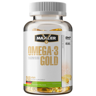 Maxler Omega-3 Gold (240 капс.)