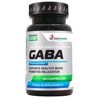 WestPharm GABA 200 мг. (60 капс.)