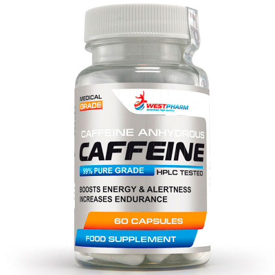 WestPharm Caffeine 100 мг. (60 капс.)