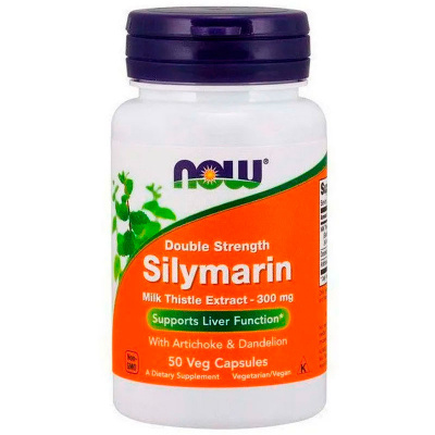 NOW Silymarin Milk Thistle 300 мг. (50 капс.)