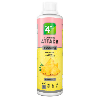 Фотография 4Me Nutrition L-Carnitine + Guarana ATTACK 3600 (500 мл.) в интернет-магазине спортивного питания belka.store за 1 670 ₽ 4Me Nutrition L-Carnitine + Guarana ATTACK 3600 (500 мл.) в интернет-магазине спортивного питания belka.store
