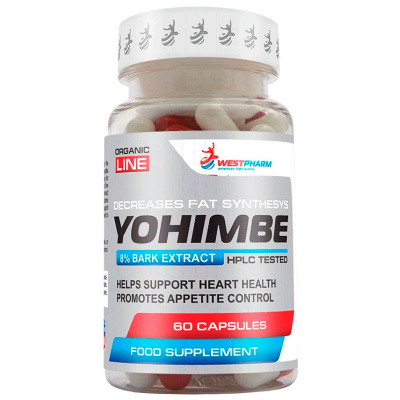 WestPharm Yohimbe Extract 50 мг. (60 капс.)