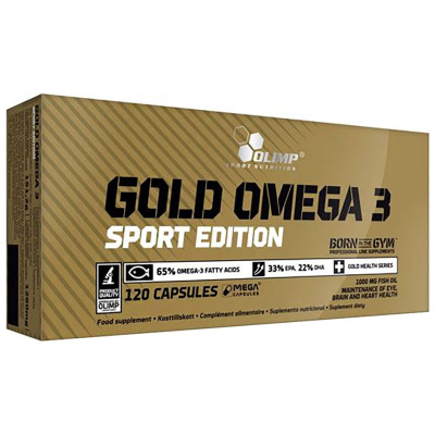 OLIMP SPORT NUTRITION Gold Omega-3 Sport Edition (120 капс.) в интернет-магазине спортивного питания belka.store
