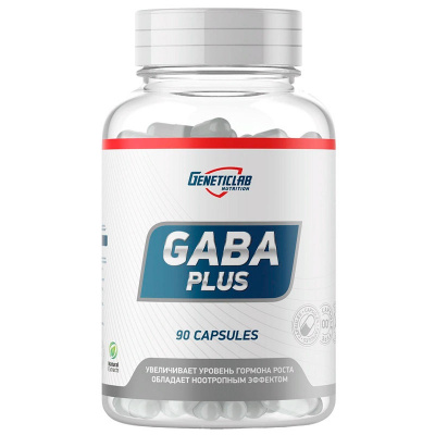 GeneticLab Nutrition Gaba Plus (90 капс.)