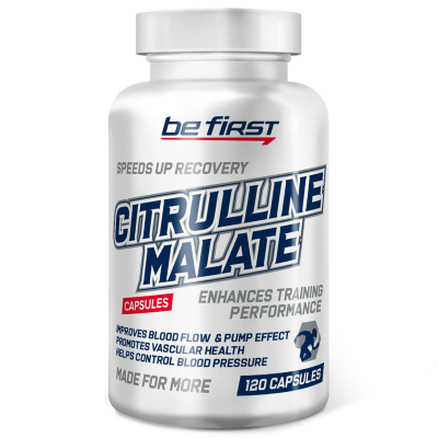 Be First Citrulline Malate (120 капс.) в интернет-магазине спортивного питания belka.store