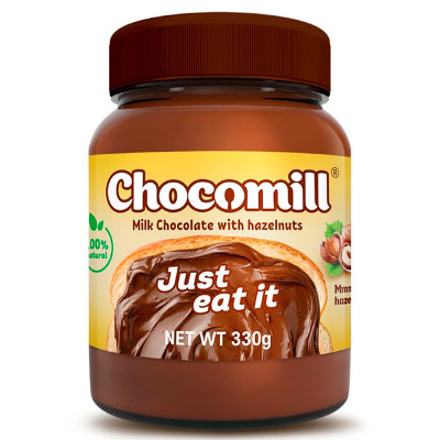 Chocomill Шоколадная паста с лесными орехами (330 гр.)