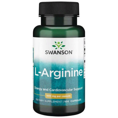 Swanson L-Arginine 500 мг. (100 капс.)