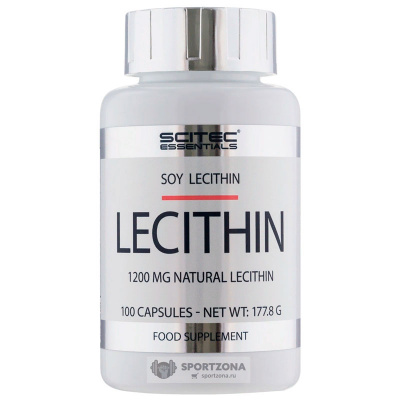 Scitec Nutrition Essentials Lecithin 1200 мг. (100 капс.) [M] в интернет-магазине спортивного питания belka.store