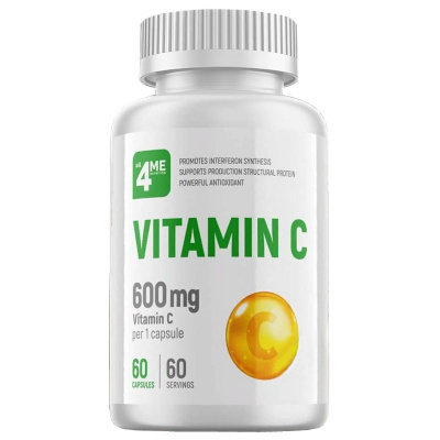 4Me Nutrition Vitamin C 600 мг. (60 капс.)