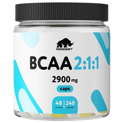 Prime Kraft BCAA 2:1:1 (240 капс.) в интернет-магазине спортивного питания belka.store