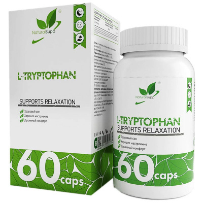 Natural Supp L-Tryptophan (60 вег. капс.)