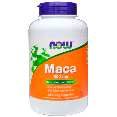 NOW Maca 500 мг. (250 капс.)