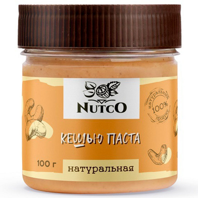Nutco Кешью Паста Натуральная (100 гр.)