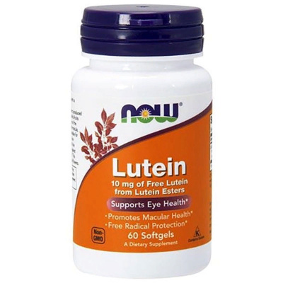 NOW Lutein 10 мг. (60 капс.)
