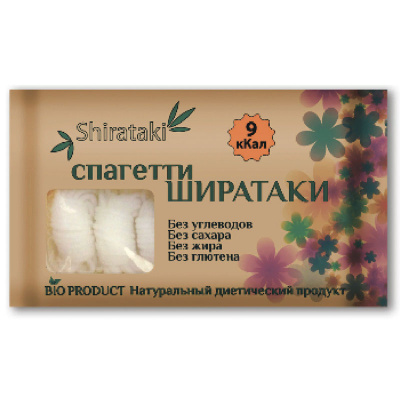 Shirataki Спагетти ширатаки деликат (340 гр.)