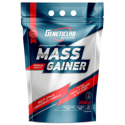 GeneticLab Nutrition Mass Gainer (3000 гр.)