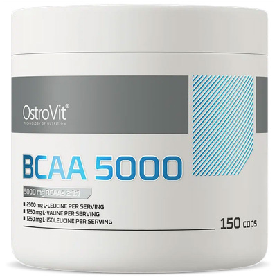 OstroVit BCAA  5000 мг. (150 капс.) в интернет-магазине спортивного питания belka.store