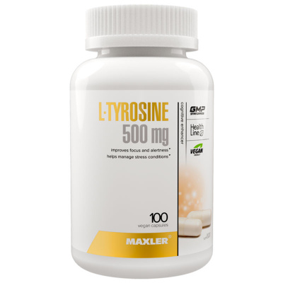 Maxler L-Tyrosine 500 мг.  (100 капс.)