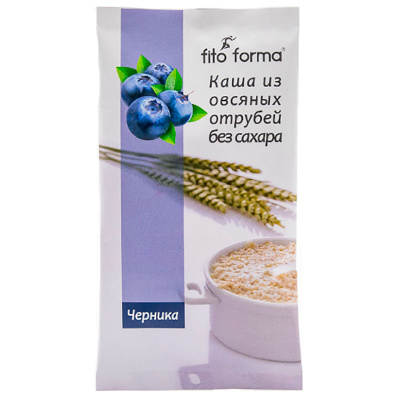 Fito Forma Каша из овсяных отрубей без сахара (40 гр.)