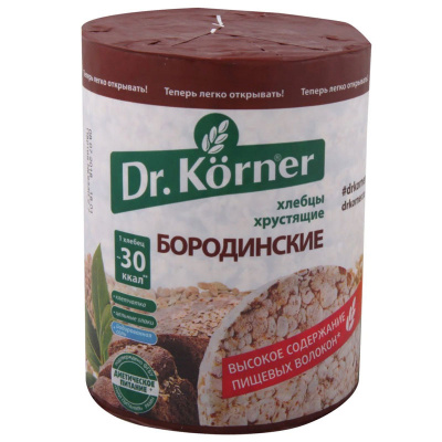Dr.Korner Хлебцы бородинские (100 гр.)