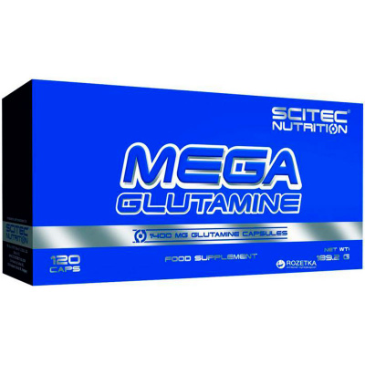 Scitec Nutrition Mega Glutamine (120 капс.)