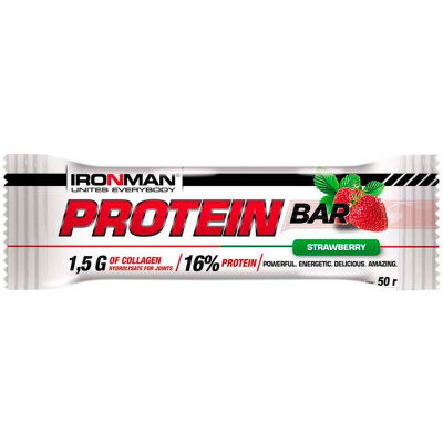IronMan Батончик "Protein Bar" с коллагеном (50 гр.)