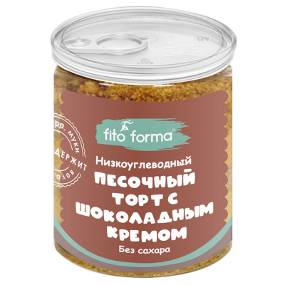 Excess Free Низкоуглеводный песочный торт с шоколадным кремом (150 гр.)