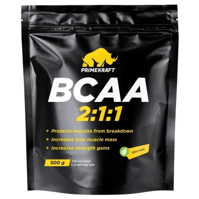Prime Kraft BCAA 2:1:1 дойпак (500 гр.)