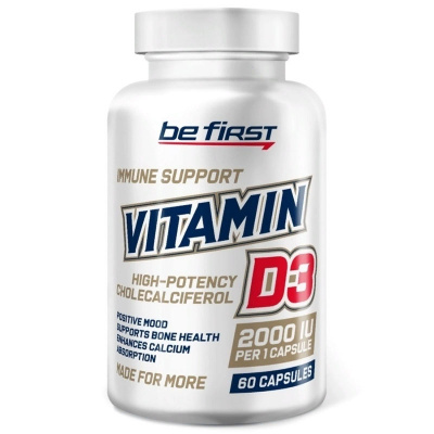 Be First Vitamin D-3 2000 IU (300 таб.)