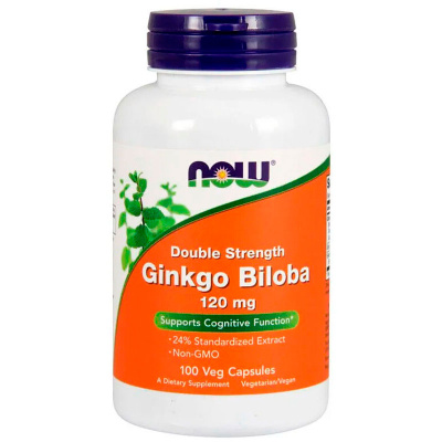 NOW Ginkgo Biloba 120 мг. (100 капс.) в интернет-магазине спортивного питания belka.store 