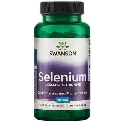 Swanson Selenium 100 мкг. (200 капс.)