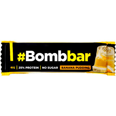 Bombbar Батончик Глазированный (40 гр.) в интернет-магазине спортивного питания belka.store 