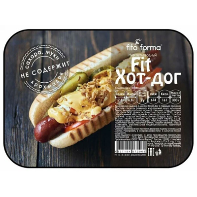 Fito Forma Низкоуглеводный FitХот-дог (300 гр.)