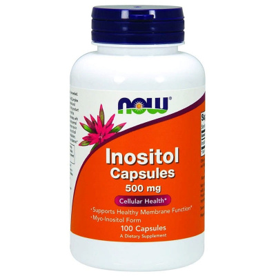 NOW Inositol 500 мг. (100 капс.)