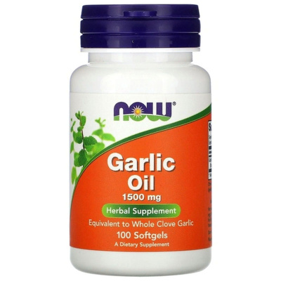 NOW Garlic Oil 1500 мг. (100 капс.)