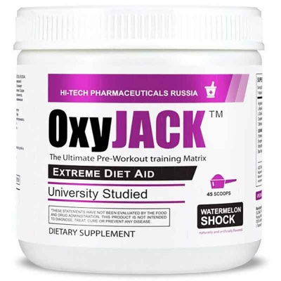 Hi-Tech Pharmaceutical OxyJACK (225 гр./ 45 порц.) Hi-Tech Pharmaceutical OxyJACK (225 гр./ 45 порц.)