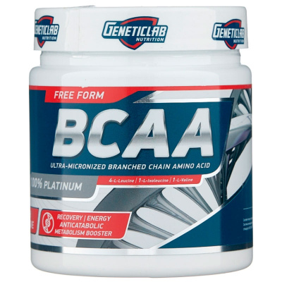 Geneticlab Nutrition BCAA powder (200 гр.) - без вкуса