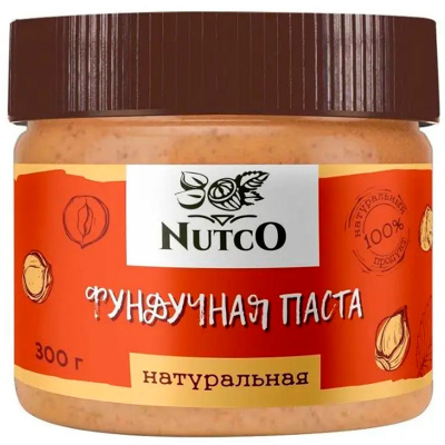 Nutco Фундучная паста натуральная (300 гр.)