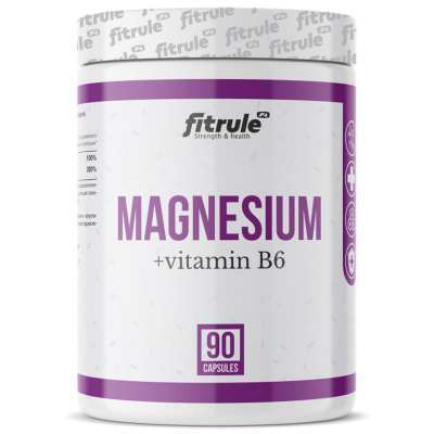 Fitrule Magnesium В6 (90 капс.) в интернет-магазине спортивного питания belka.store