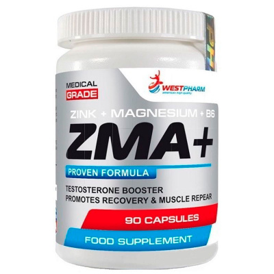 WestPharm ZMA+ 500 мг. (90 капс.)