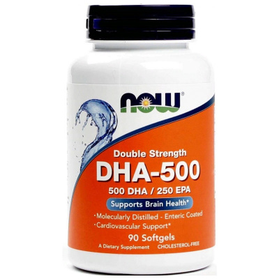 NOW DHA- 500 мг. (90 капс.)