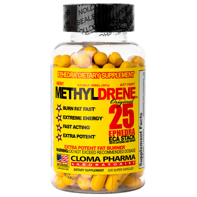 Cloma Pharma Methyldrene original 25 (100 капс.) в интернет-магазине спортивного питания belka.store