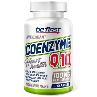 Be First Coenzyme Q10 100 мг. (60 капс.) [M] в интернет-магазине спортивного питания belka.store