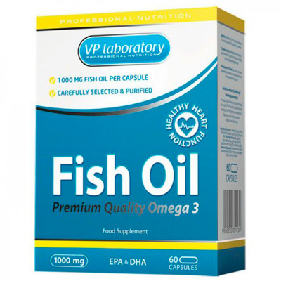 VPLAB nutrition Fish Oil 1000 мг. (60 капс.)