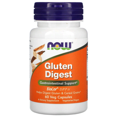 NOW Gluten Digest Enzymes (60 капс.)