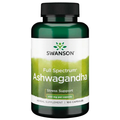 Swanson Full Spec Ashwagandha 450 мг. (100 капс.)