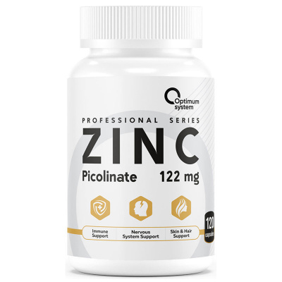 Optimum System Zinc Picolinate (120 капс.) [M]
